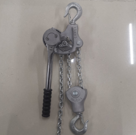 鋁合金手扳葫蘆參與水下沉箱安裝就位工作